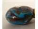 Salt bottle blown glass inclusions Murano Franchini Bigaglia Venice 19th