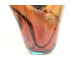 François Le Lonquer blown glass vase with silver inclusions, 20th century