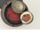 Reliquary medallion of Saint Stanislas Kostka, round wooden box, 19th century