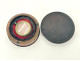Reliquary medallion of Saint Stanislas Kostka, round wooden box, 19th century