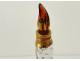 Elsa Schiaparelli Sleeping perfume bottle, crystal candlestick, 20th century