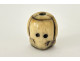 Carved rosary bead with a skull, Christ, Vanity, Memento Mori, Skull, 19th century