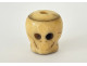 Carved rosary bead with a skull, Christ, Vanity, Memento Mori, Skull, 19th century