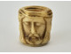 Carved rosary bead with a skull, Christ, Vanity, Memento Mori, Skull, 19th century