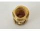 Carved rosary bead with a skull, Christ, Vanity, Memento Mori, Skull, 19th century