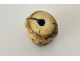 Carved rosary bead with a skull, Christ, Vanity, Memento Mori, Skull, 19th century