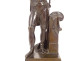 Bronze statuette sculpture of Emperor Napoleon I wearing a bicorn hat, 29cm, 19th century