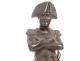 Bronze statuette sculpture of Emperor Napoleon I wearing a bicorn hat, 29cm, 19th century