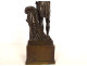 Bronze statuette sculpture of Emperor Napoleon I wearing a bicorn hat, 29cm, 19th century
