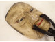 Noh theater mask, polychrome wood, demon man, Gigaku Obeshimi, Japan, 19th century