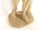 Large plaster sculpture, Houdon's workshop, flayed nude man, 19th century