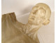 Large plaster sculpture, Houdon's workshop, flayed nude man, 19th century