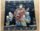 Chinese embroidery, silk fabric, mandarin character, children, China, 19th century