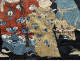 Chinese embroidery, silk fabric, mandarin character, children, China, 19th century