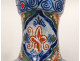Dutch Delftware pitcher/jug with deer, village flowers, 18th century