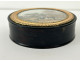 Round box with miniature tortoiseshell landscape depicting shepherdesses and a romantic waterfall, 19th century 