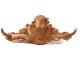 Hat rack/coat rack, wood carving, Black Forest ox head, 19th century