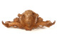 Hat rack/coat rack, wood carving, Black Forest ox head, 19th century