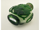 Chinese snuffbox, green glass bottle, bat, horse, Qing dynasty, 19th century
