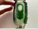 Chinese snuffbox, green glass bottle, bat, horse, Qing dynasty, 19th century
