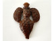 Small corozo tobacco shaker carved with a winged mermaid caryatid, 19th century