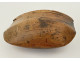 Snuffbox, carved wooden box, ship/boat, Folk Art, 19th century