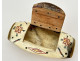 Snuffbox, carved horn box, sailor's work, convict, Folk Art, 19th century