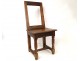 Oak chair lorraine 17th