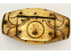 Snuffbox, carved horn box, sailor's work, convict, Folk Art, 19th century