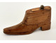 Snuffbox, carved wooden box, shoe, boot, Folk Art, 19th century