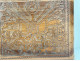 Ottoman Turkish snuffbox, carved wood, mosque, trophy of arms, stars, 19th century