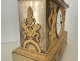 Empire gilt bronze clock depicting blind Venus and Cupid, Antéros Renaux, Paris, 19th century