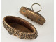 Snuffbox, carved wooden box, shoe, boot, Folk Art, 19th century