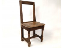 Oak chair lorraine 17th