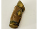 Pyrogen matchbox, carved wood, bouquet of flowers, late 19th/early 20th century