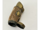 Pyrogen matchbox, carved wood, bouquet of flowers, late 19th/early 20th century