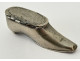 Snuffbox, carved wooden box, shoe, boot, Folk Art, 19th century