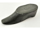 Snuffbox, carved wooden box, shoe, boot, Folk Art, 19th century