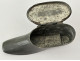 Snuffbox, carved wooden box, shoe, boot, Folk Art, 19th century