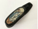 Snuffbox, carved wooden box, shoe, boot, Folk Art, 19th century