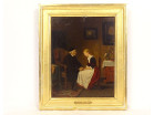 HSP Emil Gottlieb Schuback scene council priest woman Germany interior 19th