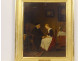 HSP Emil Gottlieb Schuback scene council priest woman Germany interior 19th