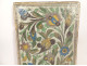 Decorative ceramic tile from Iznik, Qajar, Kadjar, Persia, Ottoman, floral design, 19th century
