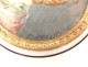 Round ivory box with painted tortoiseshell miniature of Marie Antoinette, 18th century