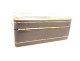 Small box, blackened wood, gilt brass, Napoleon III, 19th century
