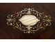 Rosewood jewelry box with floral marquetry, Napoleon III period, 19th century