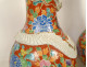 Pair of Arita porcelain vases, Japan, Hichozan Shinpo Monzaemon dragons, 19th century
