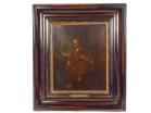 HST tableau Jan de Bray école hollandaise moine assoupi violoniste XVIIème