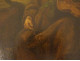 HST painting by Jan de Bray, Dutch school, depicting a sleeping monk and violinist, 17th century