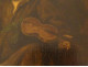 HST painting by Jan de Bray, Dutch school, depicting a sleeping monk and violinist, 17th century
